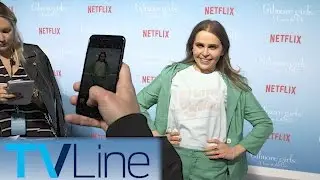 Mae Whitman |  Gilmore Girls Red Carpet Premiere Interview  |  TVLIne