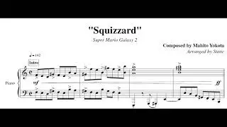 Squizzard - Super Mario Galaxy 2 Piano Sheet Music
