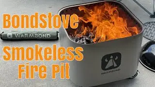 BondStove Smokeless Fire Pit