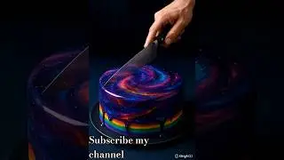 galaxy cake  #asmr #asmrforrelaxation #asmrsleep #gentlesounds #whispering #tingles #asmrsoftspoken