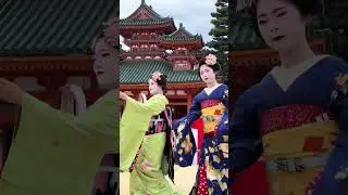 This is one of authentic japanese culture of maiko in kyoto  #maiko #geisha #geiko #kagai #shorts