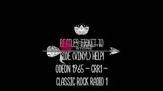 beatles ticket to ride (vinyl) help! odeon 1965 - crr1 - classic rock radio 1
