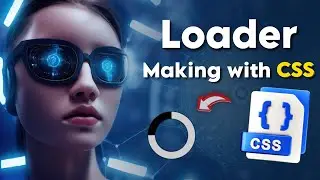 Make 3D preloader using CSS 🌟 - how to make preloader