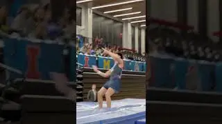 Evan Manivong BIG 10 Championship&rsquo;s Vault #college #gymnastics #athletics #big10