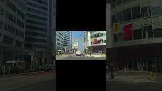 Toronto Midtown Summer Short | Driving Yonge & St Clair on Sunny Day | 4K POV Canada #Shorts