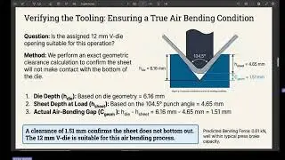 Sheet Metal Air Bending Explained | Springback, Overbending & Engineering Validation