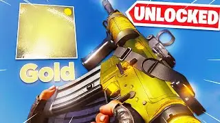 *GOLD CAMO UNLOCKED!* THE NEW XM4 GOLD CAMO in BLACK OPS COLD WAR (COLD WAR MASTERY CAMO)