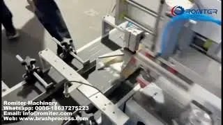 Automatic Paint Brush Plastic Bag Packing Logo Printing and Labeling Machine