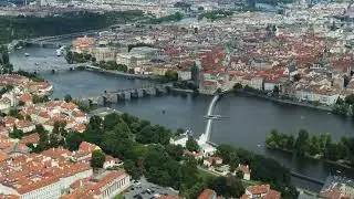 Прогулка над Прагой | Aerial Prague, Drone Footage.