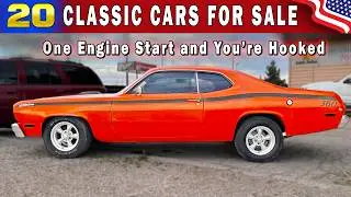 These 20 Classic Cars for Sale Sound Absolutely Unreal🚗💥 Sound ON