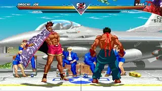 JOE Vs KAGE | MAX DIFFICULTY EPIC FIGHT | ARCADEXNATION