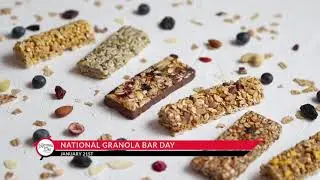Celebrating National Granola Bar Day Jan 21