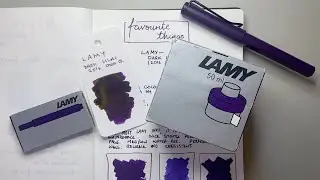 My Favourite Things: Lamy Dark Lilac Ink