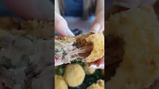Croquete de Pernil maravilhoso do Becco da Esquina em Po&ccedil;os de Caldas