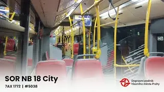 SOR NB 18 City &bull; 7AX 1772, #5038 &bull; DPP | MHD Praha