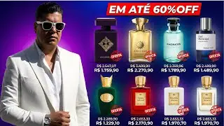 🚨 SALD&Atilde;O DE PERFUMES DE NICHO! Pre&ccedil;os que NUNCA vi antes IMPERD&Iacute;VEL 🔥At&eacute; 60% OFF + Frete Gr&aacute;tis