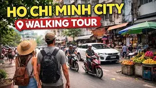 Walking tour of hochimin city #travel #vietnam #travel #traveling #travelvlog #viral #solo #trending