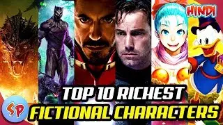 Top 10 Richest Fictional Characters | Explained in Hindi | Screen Point