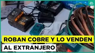 Cae banda que robaba cobre en la región de Antofagasta y lo vendía en el extranjero