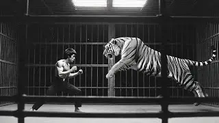 The day Bruce Lee was locked in a cage with a tiger &mdash; 5 seconds later