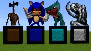 Never Make A Portal To Siren Head, Sonic.Exe, Nightmare Huggy Wuggy, Scp 096 Dimension in Minecraft!