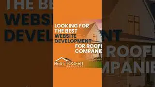 Trust the company that builds the best roofing websites to create and optimize your roofing website.