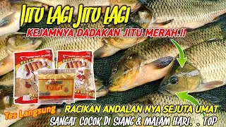 KEJAMNYA RESEP UMPAN DADAKAN PELET JITU‼️UMPAN JITU MANCING IKAN MAS LOMBA