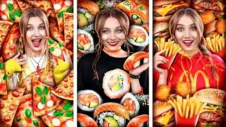 Pizza vs Sushi vs McDonald&rsquo;s L&aacute;ny &ndash; Ki Nyeri a kaja kih&iacute;v&aacute;st?