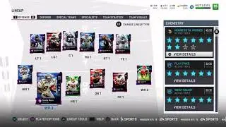 Madden 19 Tier 8 Team Chemistry! +5 SPEED!!!!!