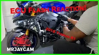 Flashed 2018 Yamaha R1 ECU reaction ride***plus cat delete***MJC_EP5