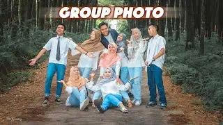 Photoshop Tutorial Color Grading | Group Photography Photo Editing