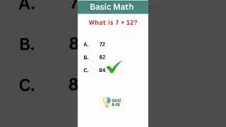 Can You Answer These Math Questions Without a Calculator? | Quiz Part 3 #MathQuiz #IQTest