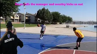 Karen made a noise complaint We got kicked out the park shot and funny moments