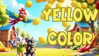 Yellow Color Adventure with Ryan, Esmeralda & Koko! ☀️🍋 Fun and Learning!