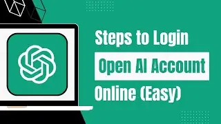 Open AI Login - How to Login Sign In Open AI Account !