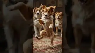 🐶💃 Dancing Dogs Got the Moves! 🕺🔥#dance #dog