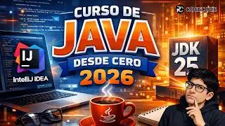 ☕ Aprende Java Desde Cero en 2025 | Curso Completo para Principiantes F&aacute;cil y R&aacute;pido (JDK 25)