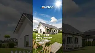 Dom w kostrzewach 4 &ndash; Mały dom, kt&oacute;ry zachwyca - ARCHON+ Projekty Dom&oacute;w #projektdomu #dom
