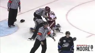 Carson Gallant - open ice hit