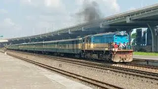 Intercity Train passed Dhaka Cantonment