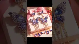 beautiful party wear earrings designs#shorts #trending #fashion #ytshorts#earrings #jhumka#jewellery