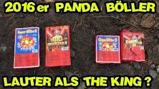 PANDA B&Ouml;LLER | NEUE CHARGE 2016/2017 ! | Big Booster 2 und Booster D