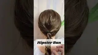 How to make Hipster Bun |Hair Style| #shorts #trending #ytshorts #viral
