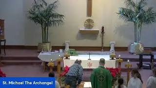 St Michael the Archangel parrish.  10:30 mass