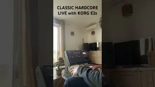 IMPRO HARDCORE TEKNO with KORG electribe 2 sampler #techno #music #dj #rave #electronicmusic