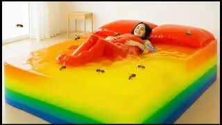 Which Bed Would You like? 🛏️✨ | Oddly Satisfying AI ASMR