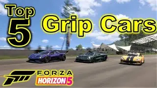Top 5 BEST Grip-Build Cars in Forza Horizon 5!