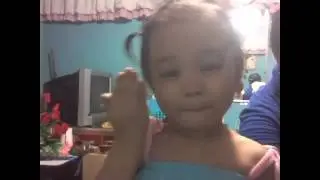 Princess mae- Twirk it like miley *pabebe wave*
