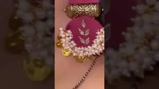 Statement Ethnic Earrings 💛 Kundan Fabric Jewellery for Festive & Bridal Looks