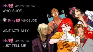 never ask who joe is...